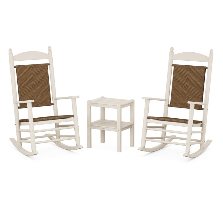Jefferson 3-Piece Woven Rocker Set