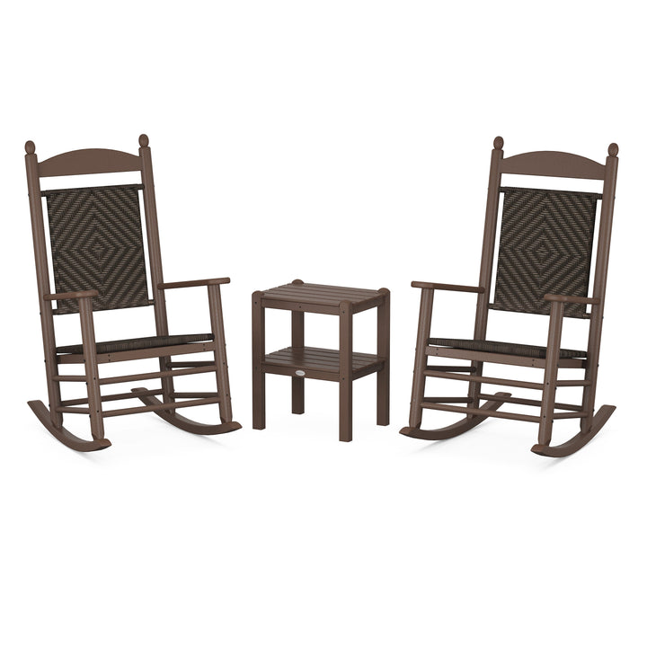 Jefferson 3-Piece Woven Rocker Set