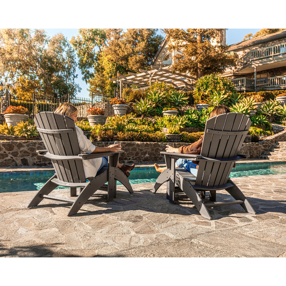 Nautical Curveback Adirondack Chair