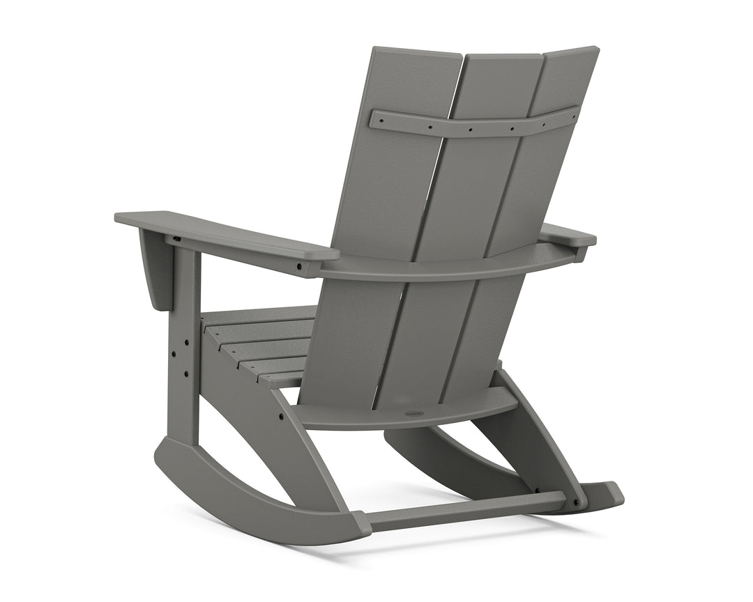 Modern Curveback Adirondack Rocking Chair