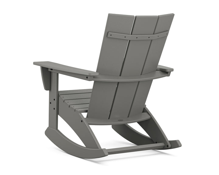 Modern Curveback Adirondack Rocking Chair