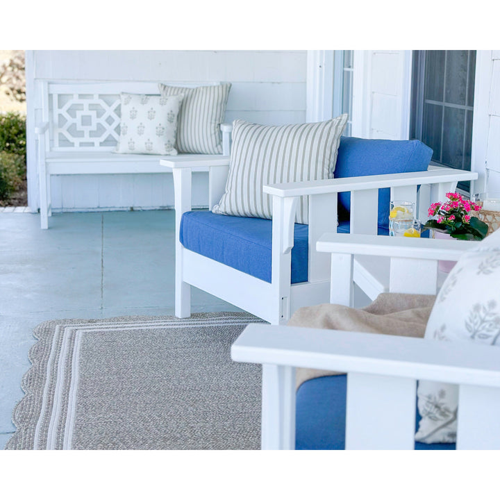 Chinoiserie 48" Garden Bench