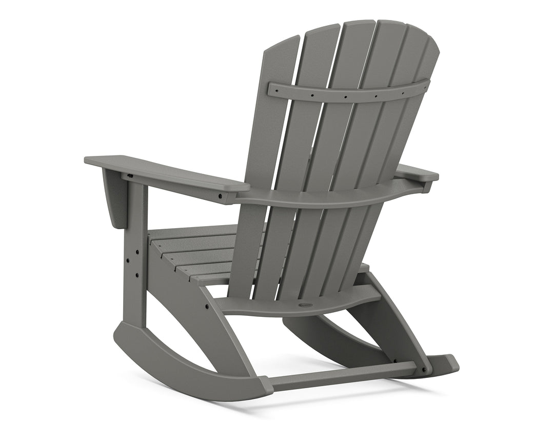 Nautical Curveback Adirondack Rocking Chair