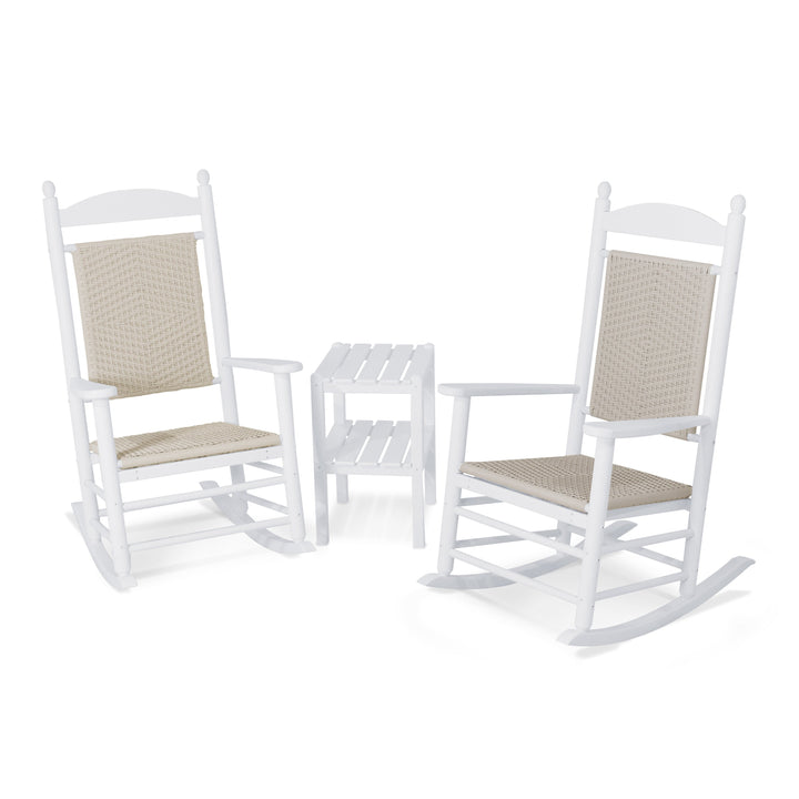 Jefferson 3-Piece Woven Rocker Set